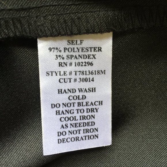 Connected Apparel Black Cocktail Dress w Sequin Bib Neckline Size 10 - Picture 2 of 5